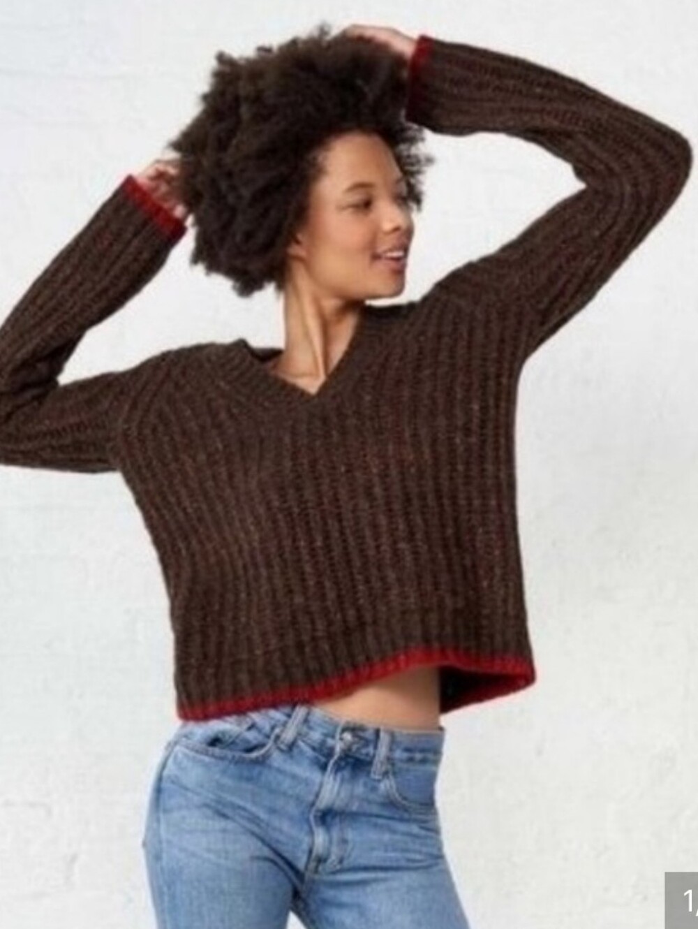 Le Ligne Fuzzy Wuzzy Sweater